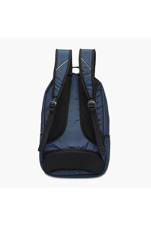 Solid Backpack with Adjustable Shoulder Straps - 18 inches - 7