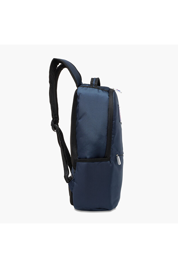 Solid Backpack with Adjustable Shoulder Straps - 18 inches - 5