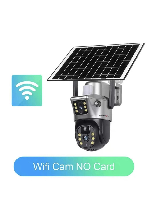 كاميرا مراقبة لاسلكية تعمل بالطاقة الشمسية والواي فاي - 5