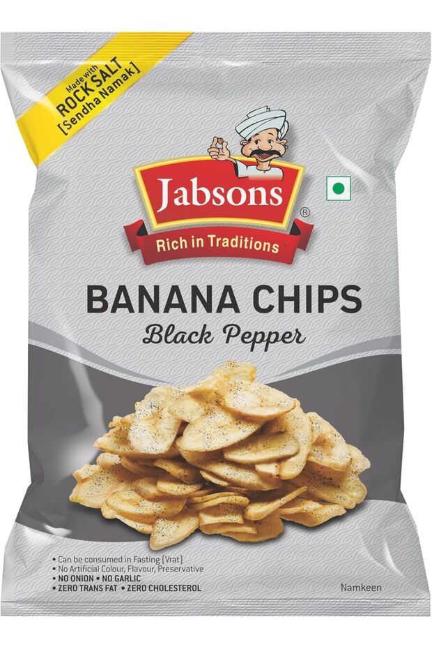 Banana Chips, 150 g (Black Pepper)