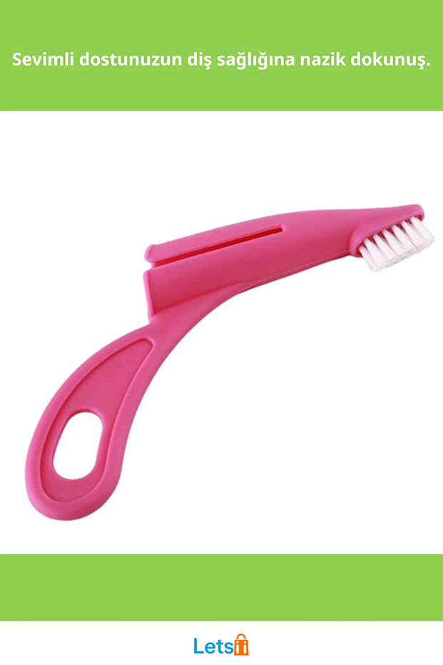 Soft Material Ergonomic Pet Toothbrush - 2