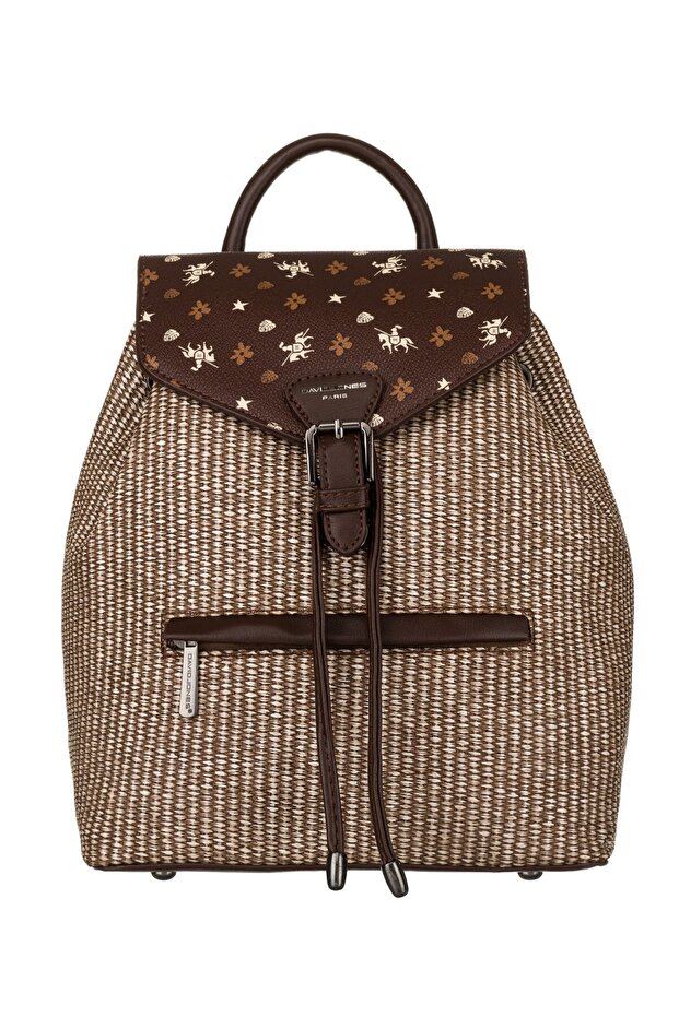 Backpack 6875-3 BROWN - 2