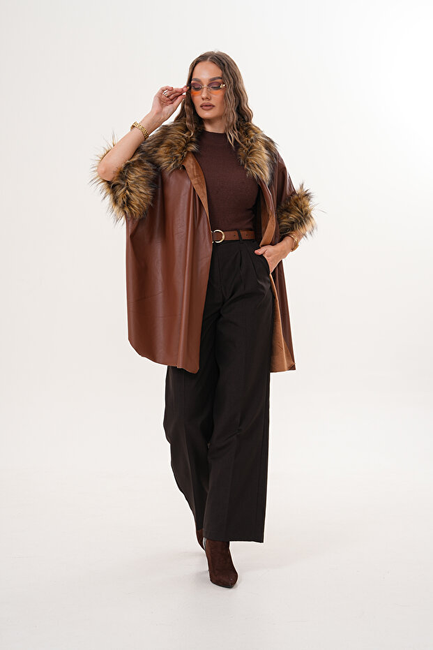 Deri Kısa Panço - 3