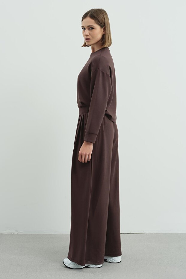 Pure Touch Basic Sweatshirt CC7005 Kahve - 6