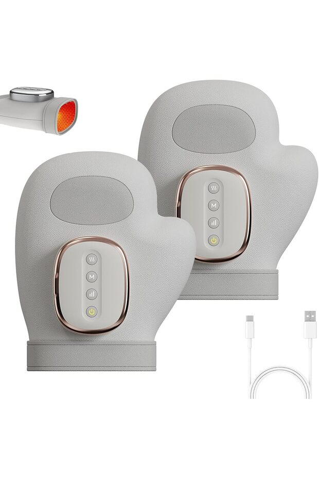Hand Air Compression & Heat Therapy Cordless Massager (2 pcs)