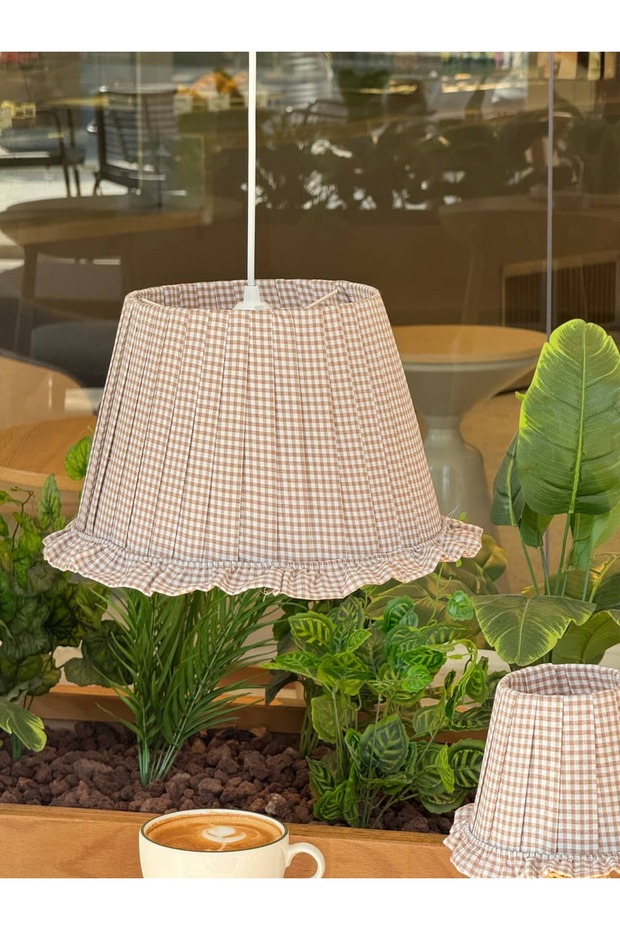 Kahverengi Pötikare Sarkıt Avize - 2