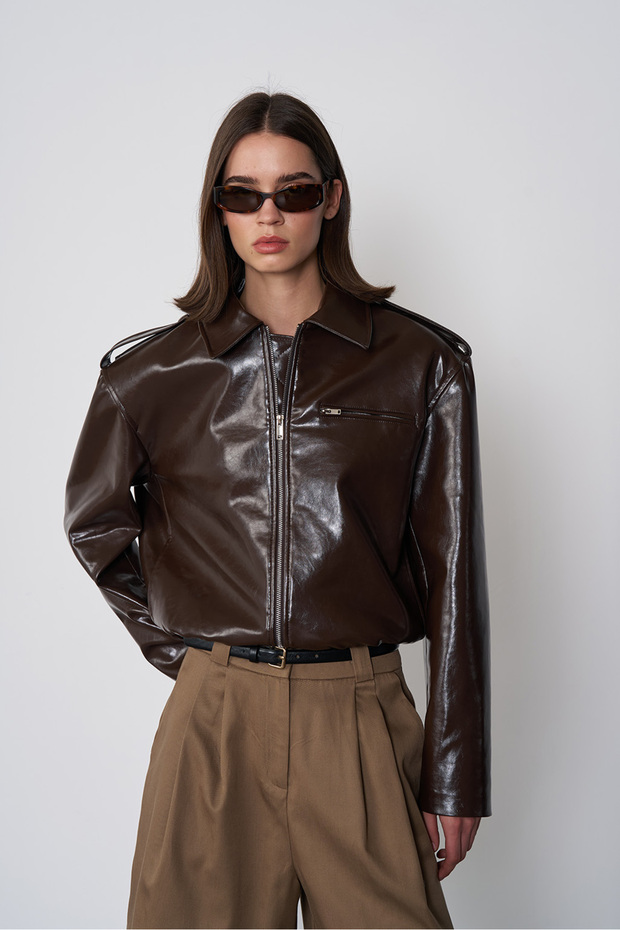 Biker Deri Ceket - 3