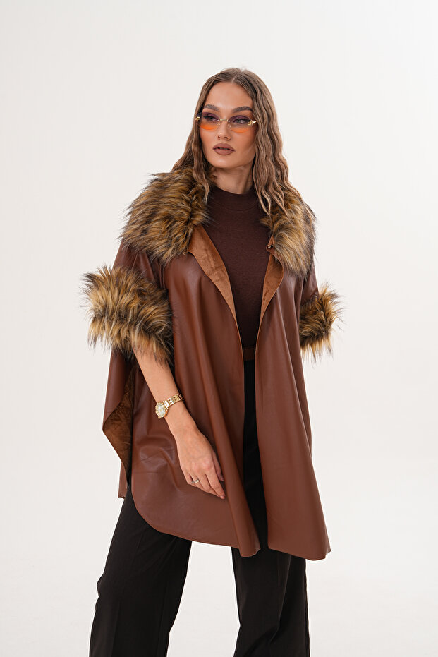 Deri Kısa Panço - 4