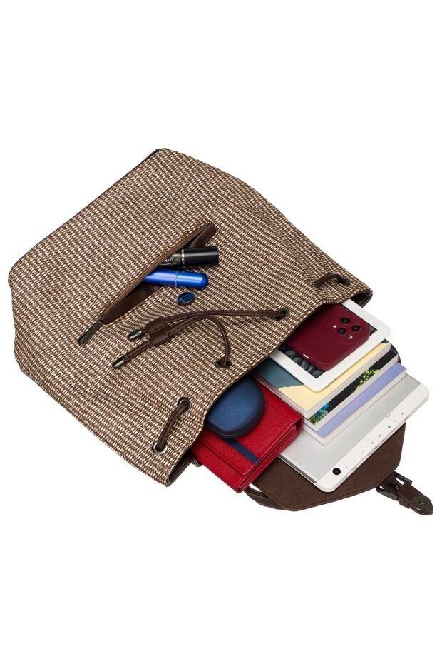 Backpack 6875-3 BROWN - 5