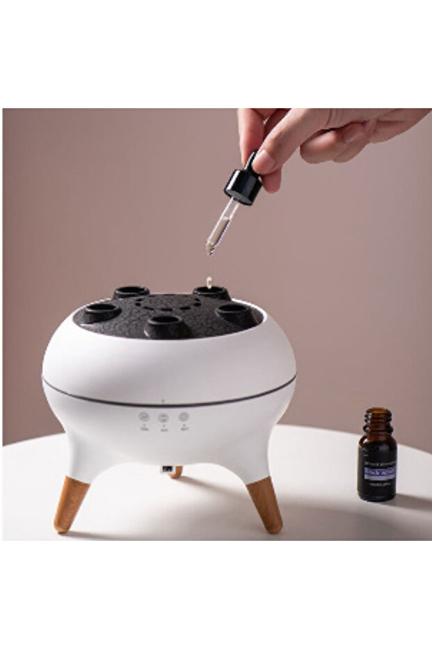Ultrasonic dynamic jellyfish aromatherapy diffuser, remote control, silent, 250 ml, timer - 5
