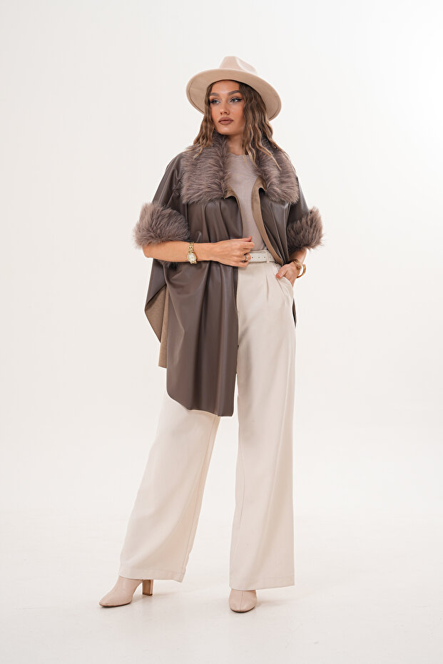 Deri Kısa Panço - 4