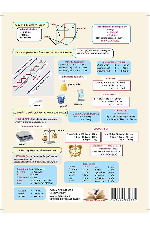 Plansa. Matematica - Clasa 5 Partea 2 - 6