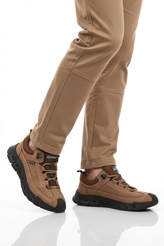 Mink Nubuck Genuine Leather Men's Casual Shoes 240003 m