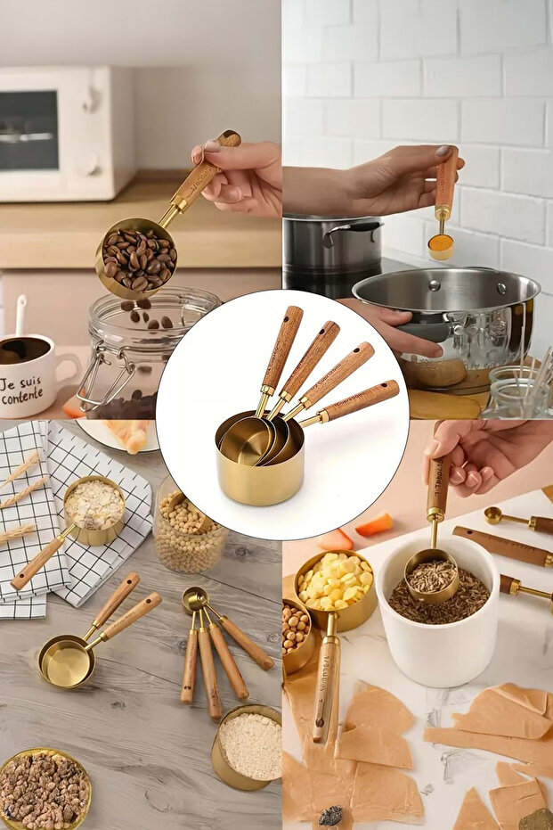 4 LÜ ÖLÇÜ KAŞIK SETİ - 3