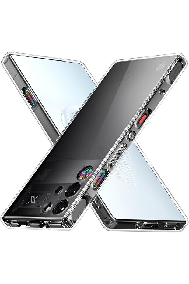 Foluu Case for ZTE Nubia Red Magic 10 Pro (2024) - Clear