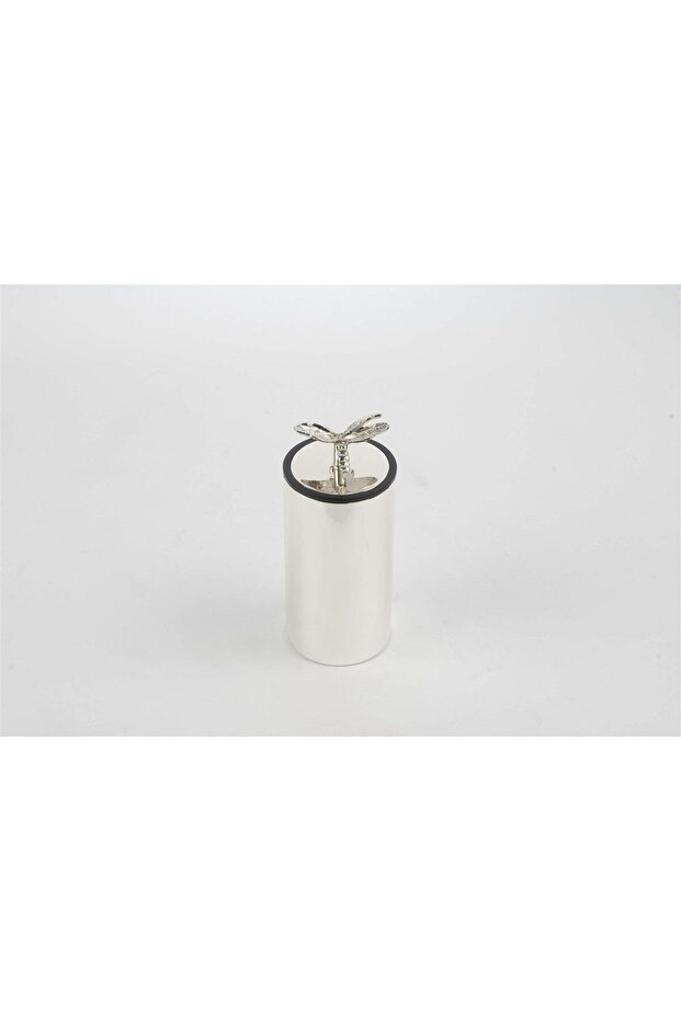 Silver Dragonfly Detailed Toothpick Holder 10cm P350.118461