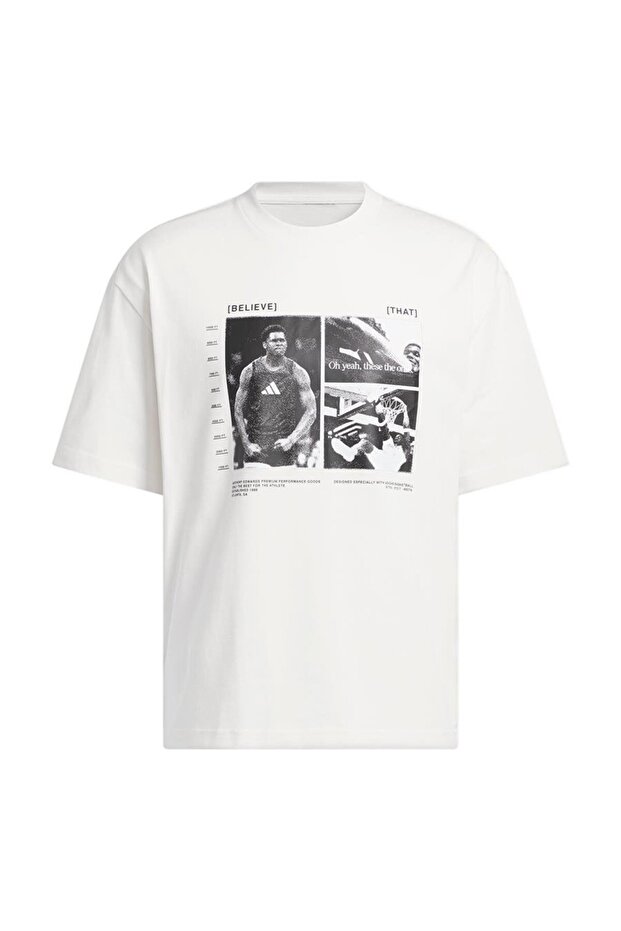تي شيرت أبيض للرجال ANTED GFX TEE 2 JM2679