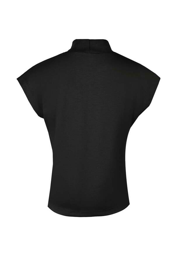 Düşük Kol Bluz - 5