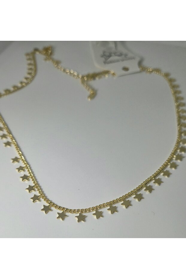 Yıldız Pullu Vip Kolye - 4