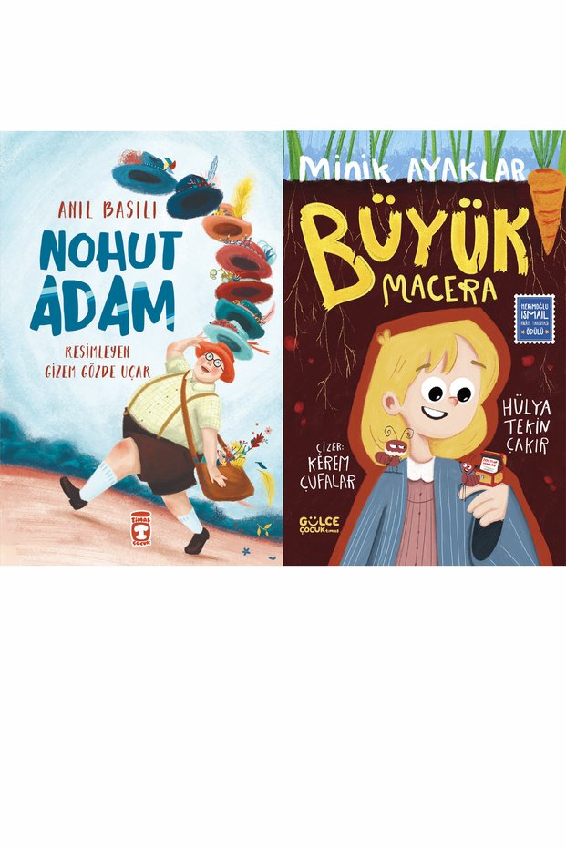 Nohut Adam (Anıl Basılı)</DNTCTMS> ve Little Feet Big Adventure (Hülya Tekin Çakır)