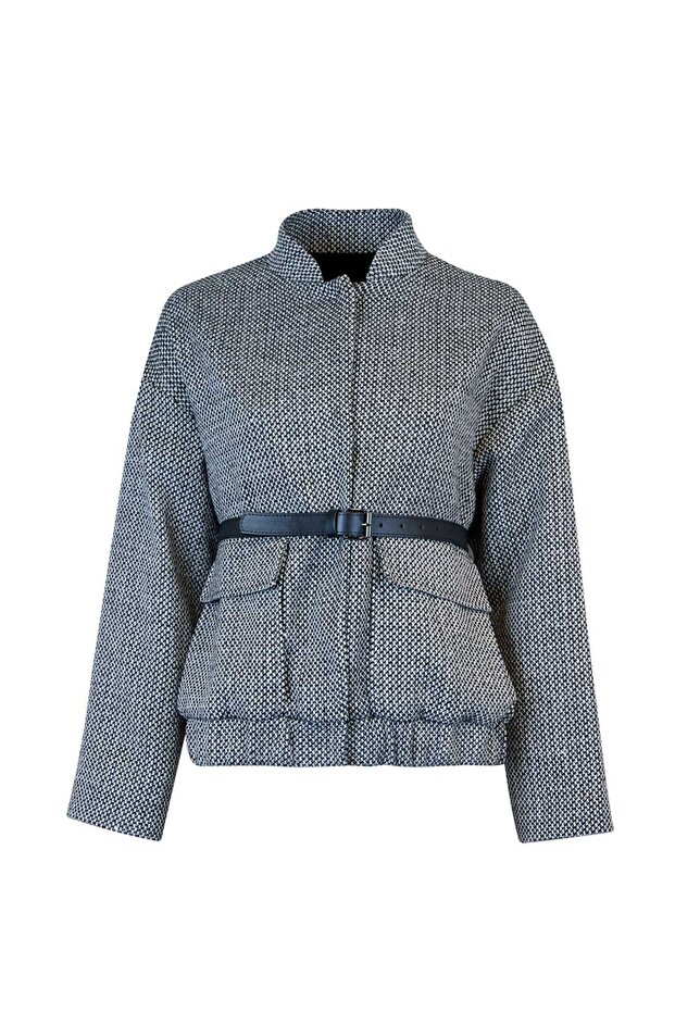 Belden Büzgülü Ceket - 3