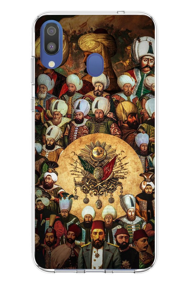 Samsung Galaxy M20 Compatible Ottoman Sultans Printed Silicone Case