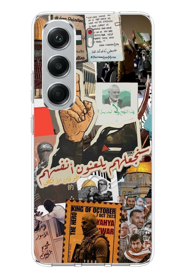 Tecno Camon 40 Pro 5g Compatible Palestine Freedom Printed Silicone Case