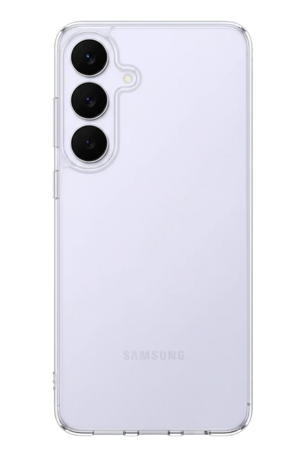 Samsung Galaxy S25 Fe Compatible Transparent Silicone Case