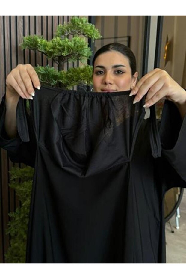وشاح قبعة (أسود)