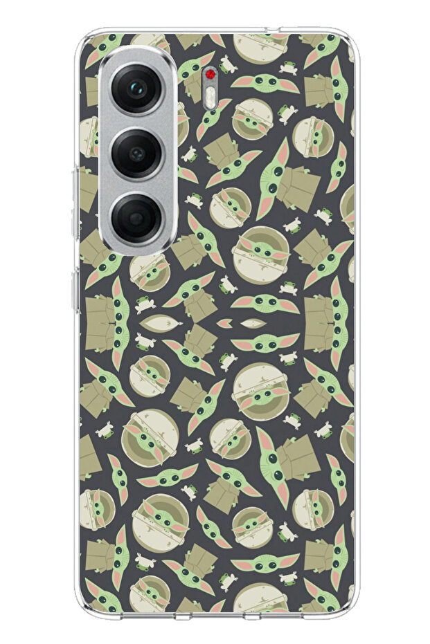 غطاء سيليكون متوافق مع هاتف تكنو كامون 40 برو 5G، تصميم يودا الصغير، موديل مطبوع - 1