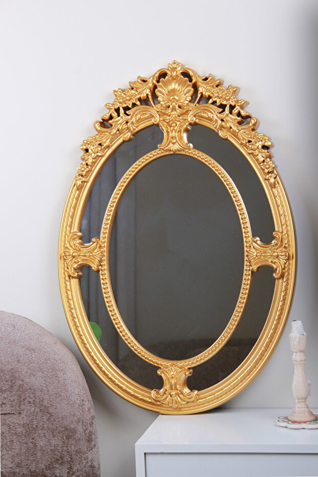 Elegant mirror set with a luxurious frame, adding a touch of sophistication to any space. 80 x 54 cm - 7