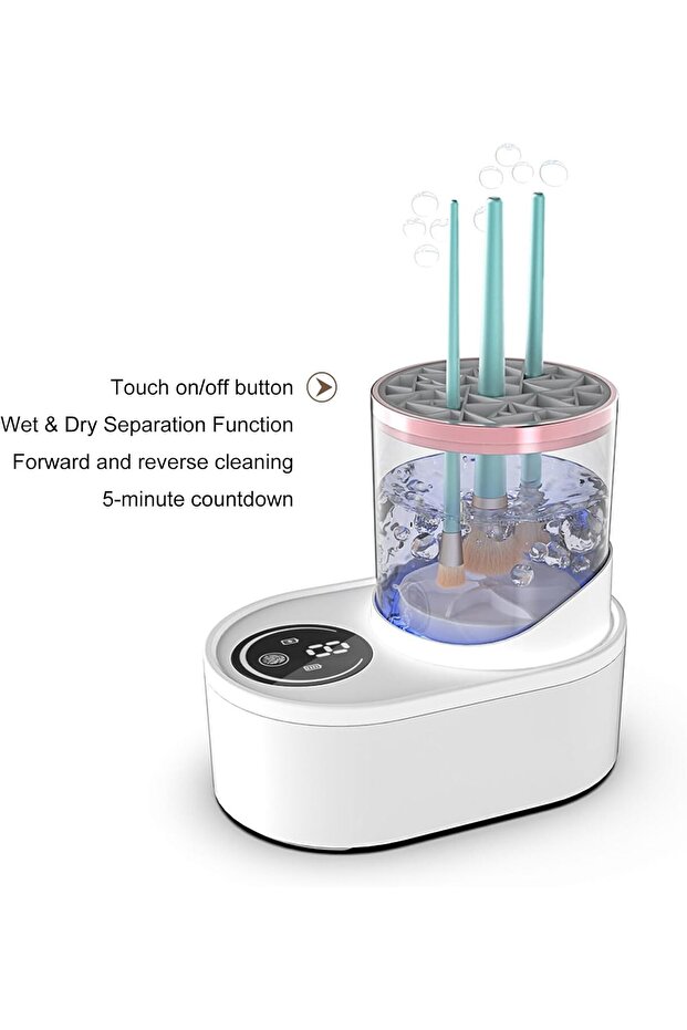جهاز تنظيف فرش المكياج الكهربائي - 3