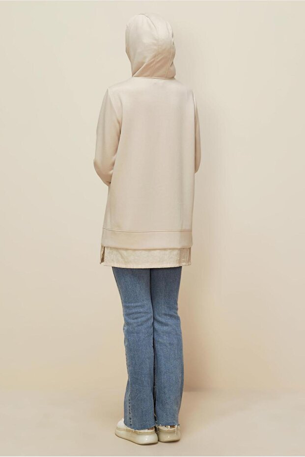 KAPÜŞONLU EŞOFMAN TUNİK 45920 - 4