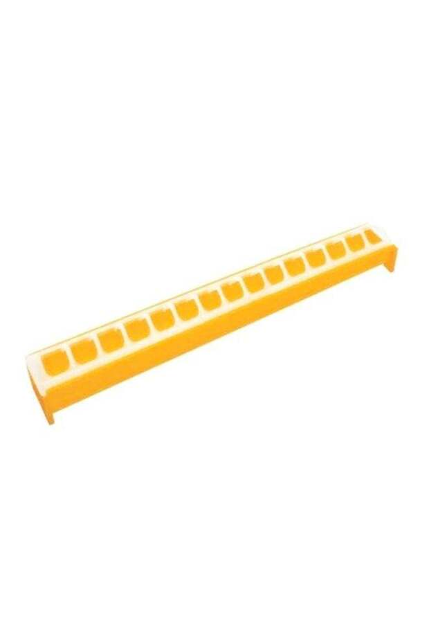 Chicken Feeder Yellow 50 cm