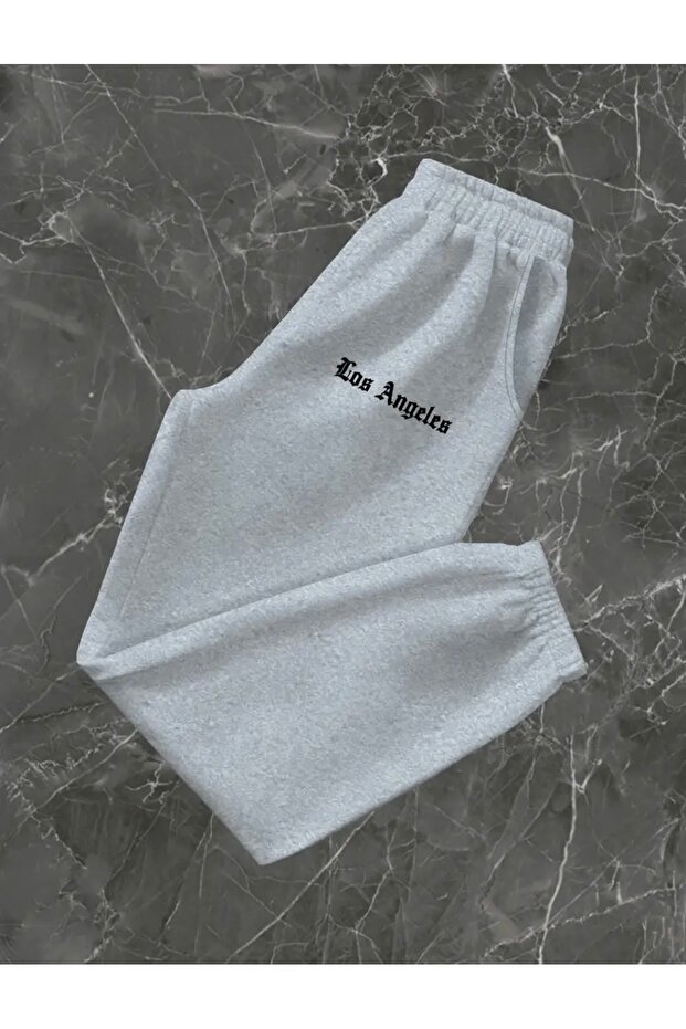 Printed Oversize Unisex Men's Trackpants