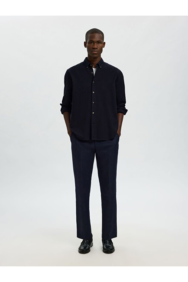 Button Down Hemd 100% Baumwoll - 6