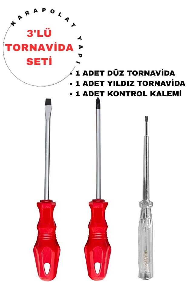 3’Lü Tornovida Seti - 1