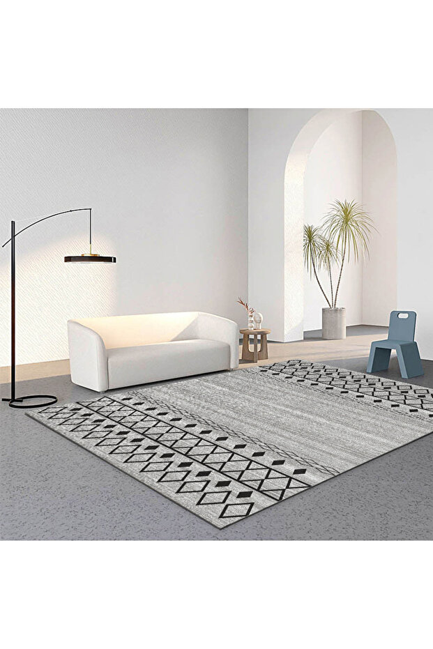 Rectangular Soft Touch Carpet Multicolour 160x230cm - 3