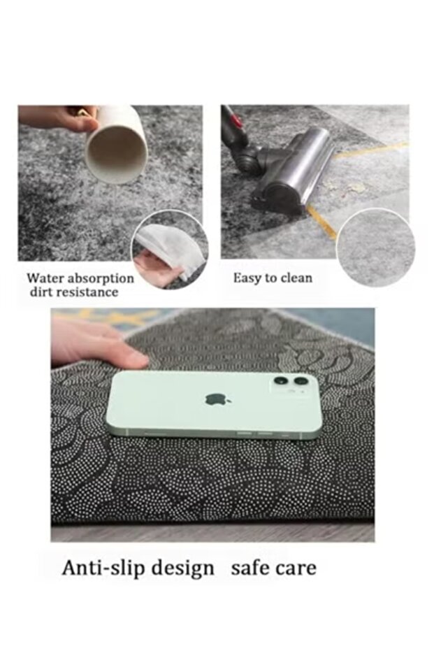 Rectangular Soft Touch Carpet Multicolour 160x230cm - 5