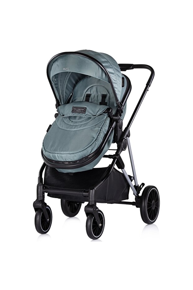 Aura 3 in 1 stroller basil - 7