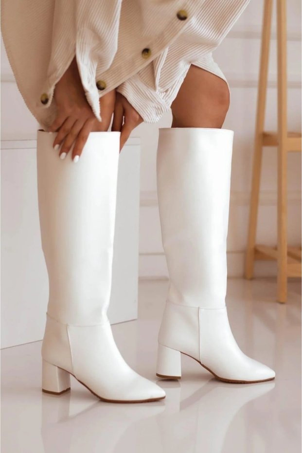Zipperless Women's Long Boots