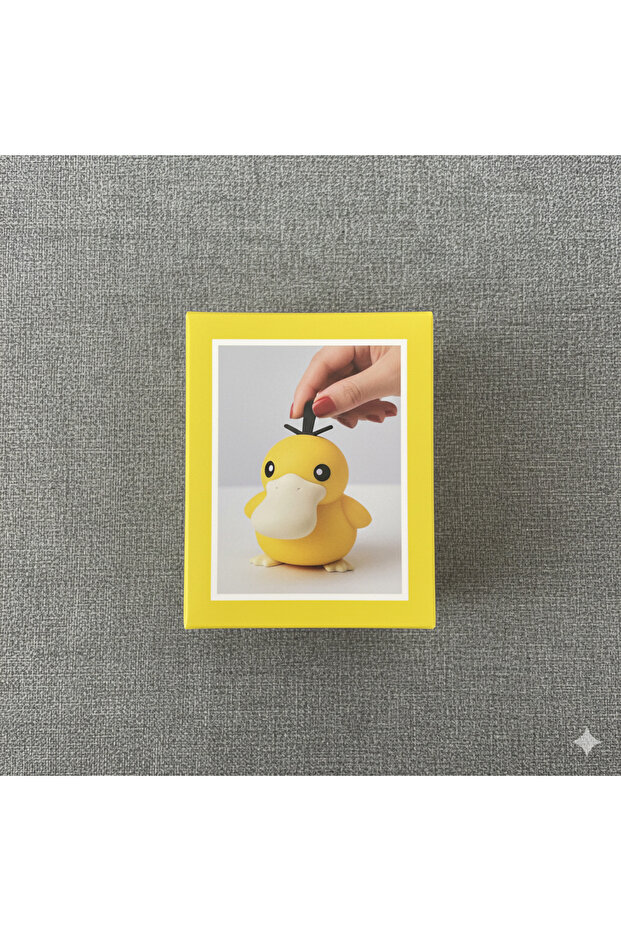 Psyduck Ördek Figürlü Çakmak - Karakterli Dekoratif Gazlı Çakmak - 7