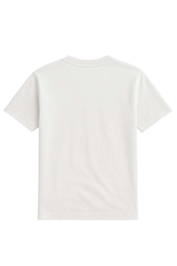 Tricou Junior Unisex - Basic Alb - 5