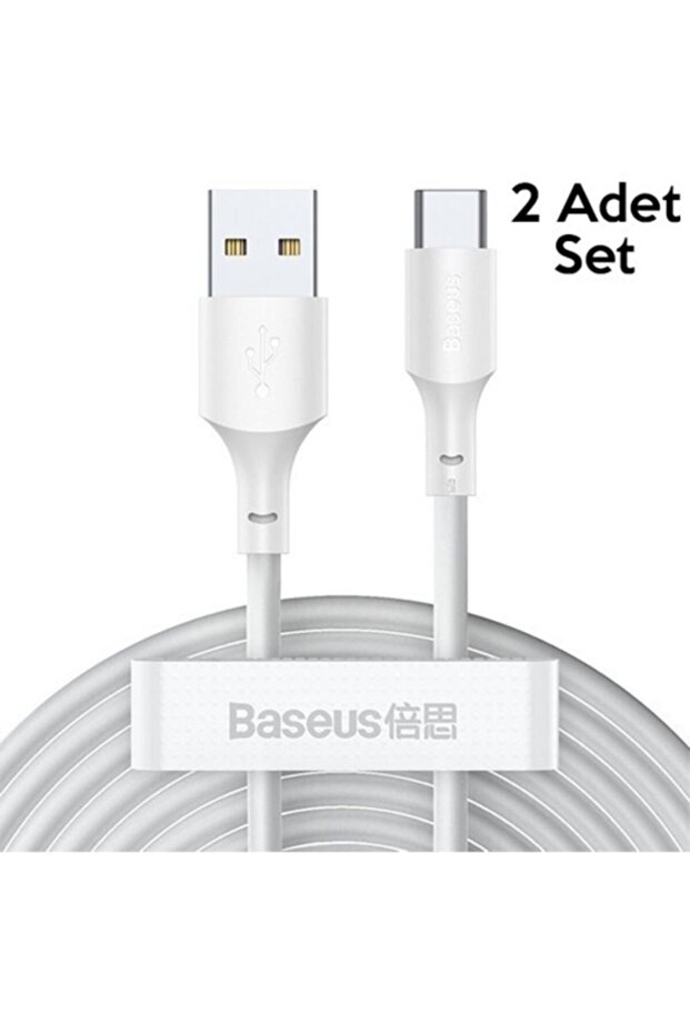 Wisdom Usb Type-c 40w Şarj Usb Şarj Kablosu 2adet Set 1.5metre Tzcatlzj-02 - 2