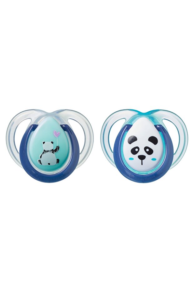 2X Anytime Pacifier 0-6 Months Turquoise