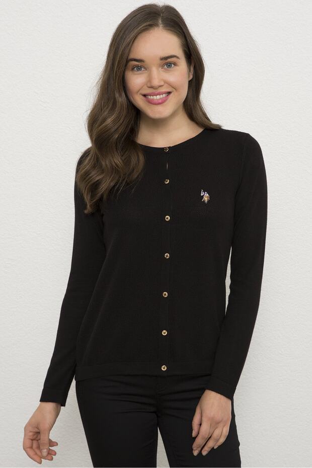 Black Women's Cardigan
