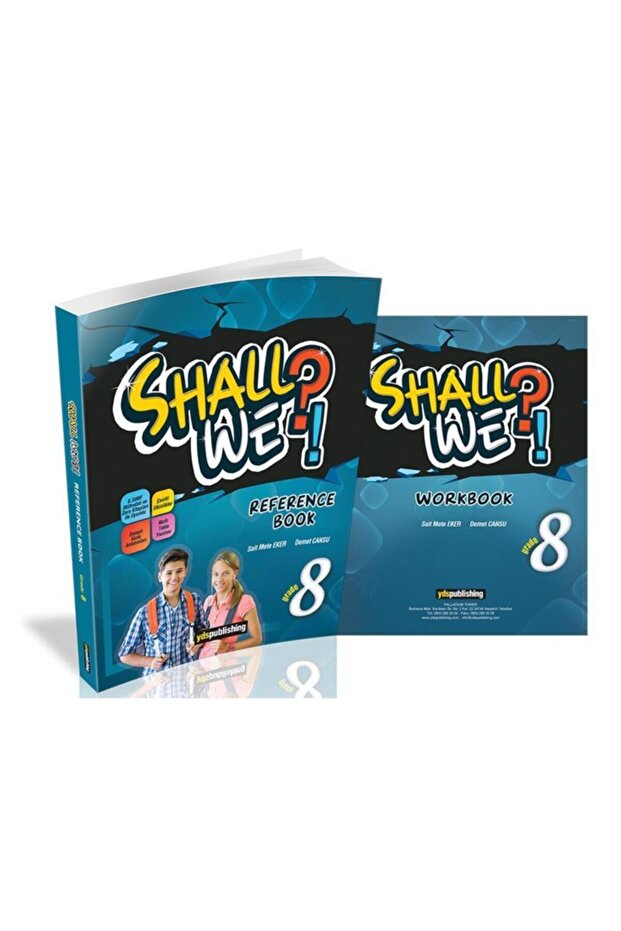Shall We?! 8 Reference Book-workbook 2 Si Tek Kitapta - 1