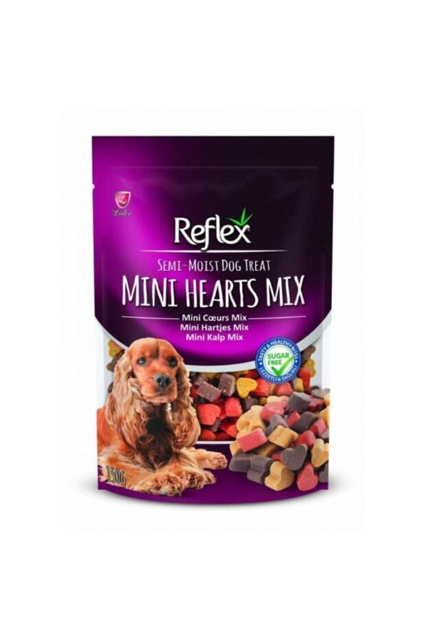 Semi-Moist Mini Kalp Mix Köpek Ödülü 150gr - 1
