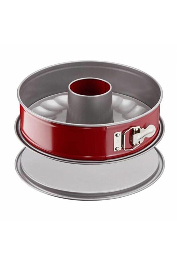 Delibake Savarin Cake Mold - Red - 28 cm