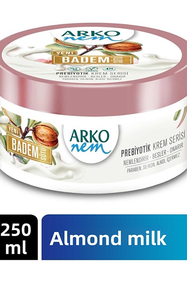 Prebiotic Moisture Cream 250 ml Almond Milk - Face Cream8690506507367